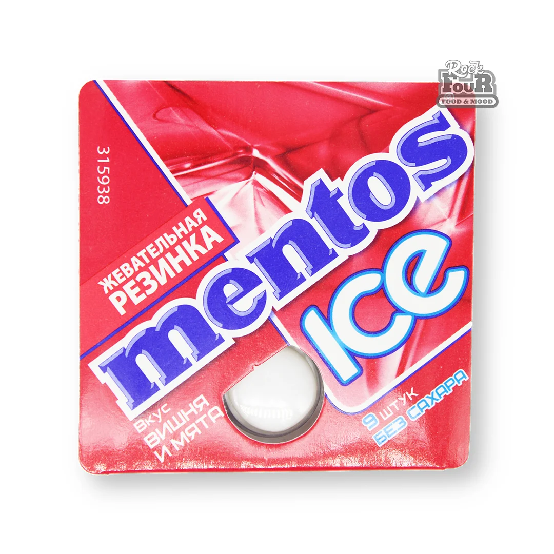 Жевательная резинка «Mentos» со вкусом вишни и мяты 12,9г